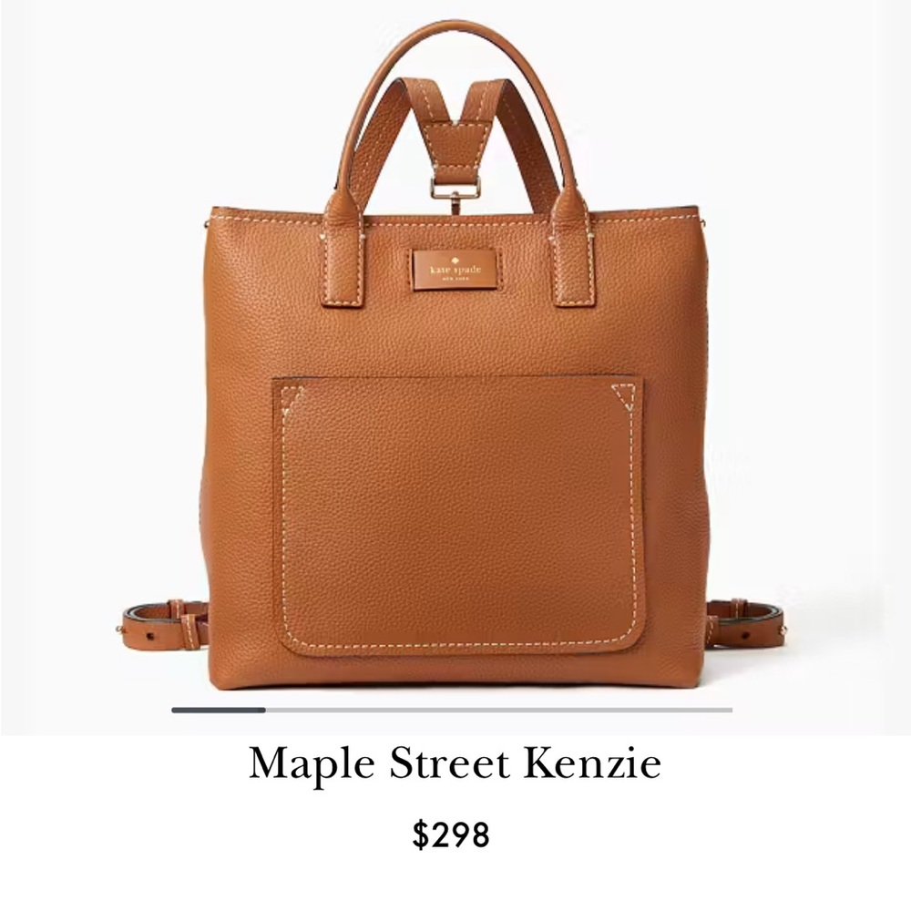 kate spade Maple Street Kenzie Backpack Tote